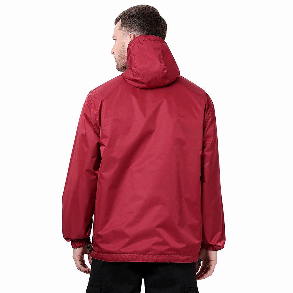 Hestic Sports Wear Summer Hiking Farm Work Rain Jacket Man PU Hooded Rainsuit Pants Outdoor Hunter Fashion Mens Raincoat